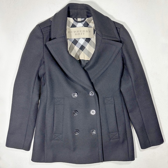 Burberry Jackets & Coats Burberry Brit Women Tumblebridge Double
